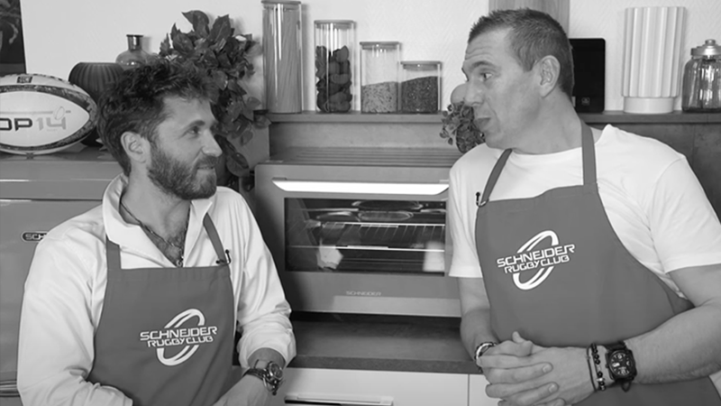 Intervention de Imanol HARINORDOQUY pour Recette au top 14 ©Schneider