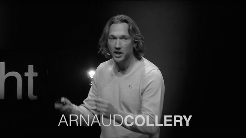 Intervention d'Arnaud Collery pour TedXtalk ©TED