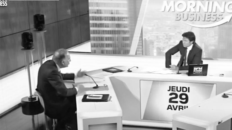 Intervention de Pierre GATTAZ pour BFM TV ©BFM TV
