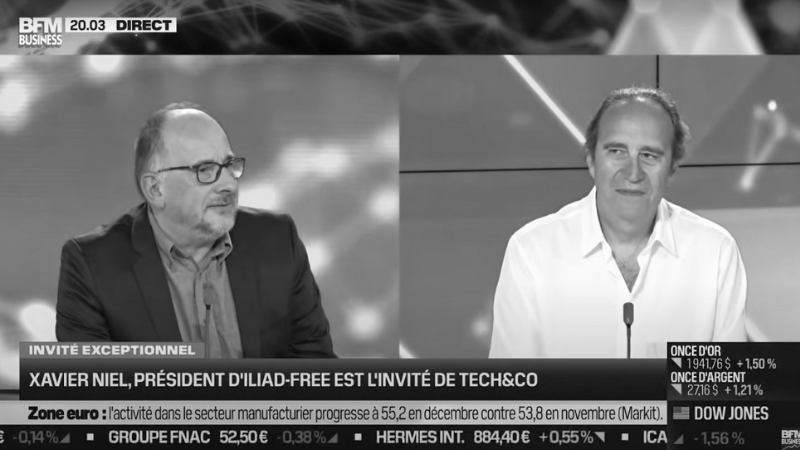 Intervention Xavier NIE pour BFM ©BFM