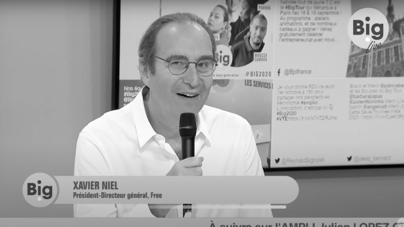 Intervention Xavier NIEL pour BPI FRANCE ©BPI