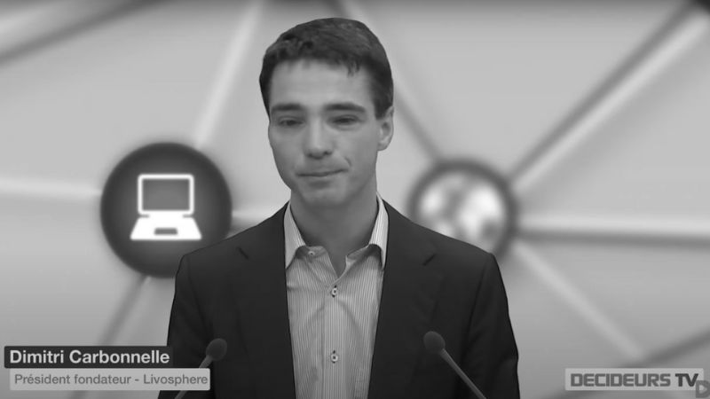 Intervention de Dimitri CARBONNELLE pour Decideurs TV ©decideurstv