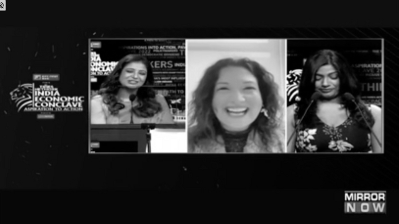 Intervention de Randi ZUCKERBERGE pour conomic times ©comictimes