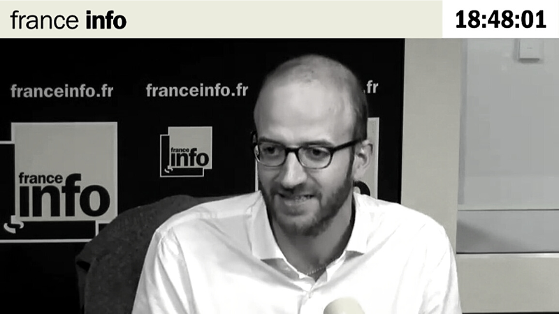 Intervention de Michel DE ROVIRA pour France Info ©franceinfo