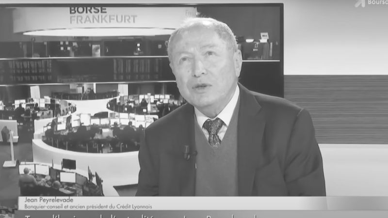 Intervention de Jean PEYRELEVADE pour boursorama ©boursorama