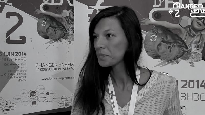 Intervention Jennifer LEBLOND pour Changer d'Ere ©Changerd'Ere