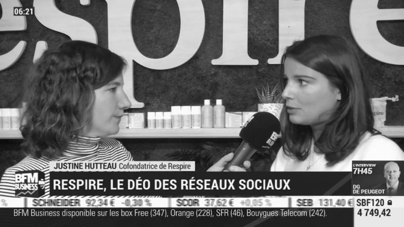 Intervention de Justine HUTTEAU sur BFM ©BFMTV