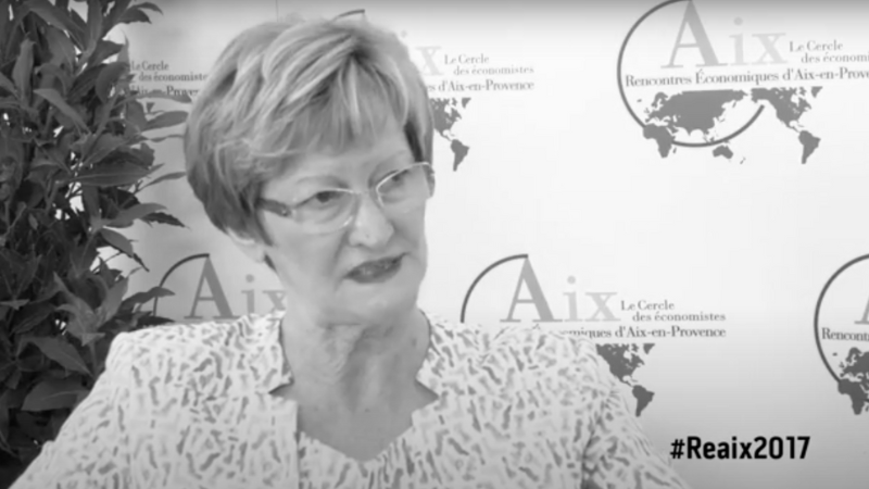 Intervention de Nicole NOTAT pour Les Rencontres Économique d'Aix-En-Provence ©Les Rencontres économiques d'Aix-en-Provence