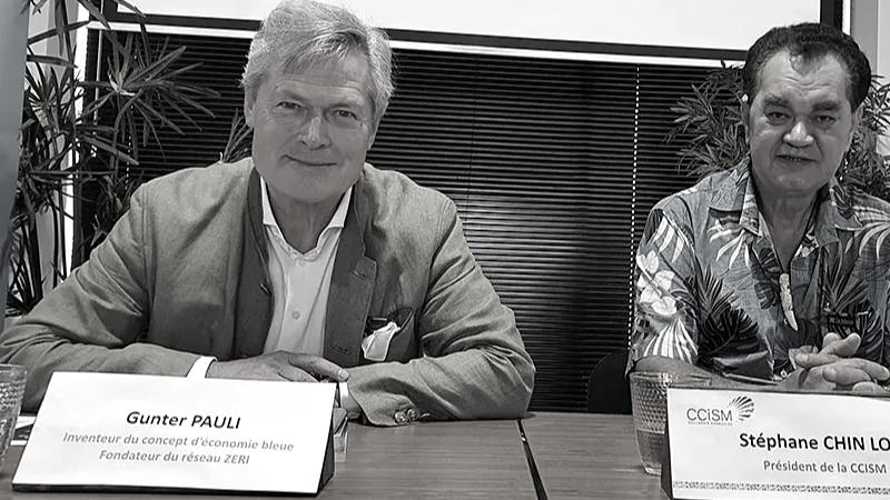 Intervention de Gunter PAULI pour Radio 1 ©Radio1