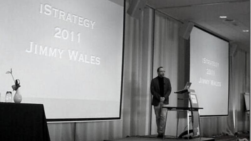 Intervention de Jimmy WALES pour Visionnary Marketing ©Visionnary Marketing
