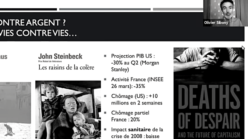 Intervention d'Olivier Sibony pour HEC ©HECAlumni