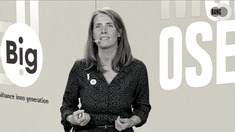 Intervention de Marie Eloy sur le plateau de BigBPI ©Bpi