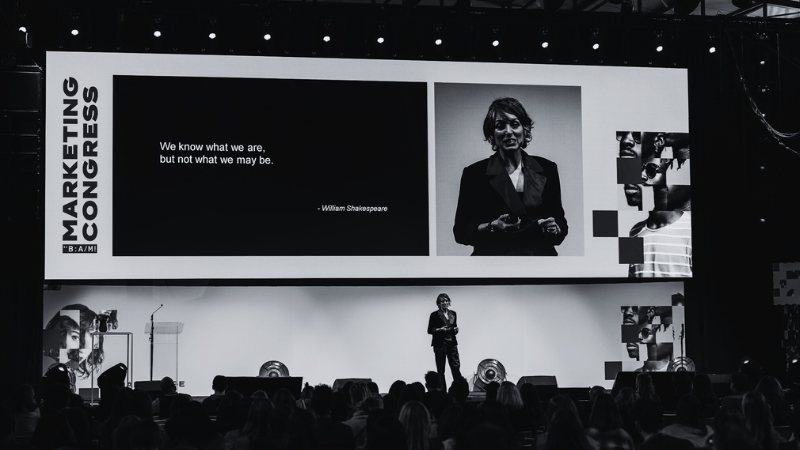 Intervention de Silvia GARCIA en keynote BAM ©Silvia GARCIA