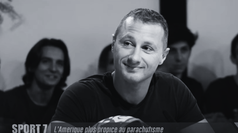 Interview de Grégory CROZIER sur le plateau de Sport 7 ©Grégory CROZIER