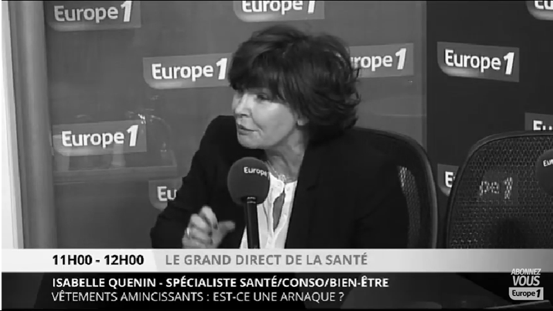 Intervention d'IIsabelle QUENIN pour Europe 1 ©Europe1