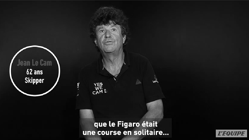 Intervention de Jean LE CAM pour L'équipe ©L'équipe