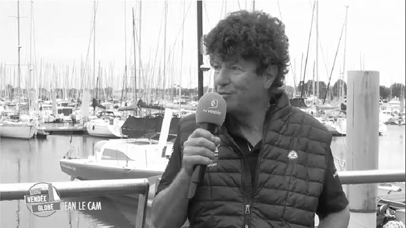 Intervention de Jean LE CAM pour Vendée TV ©Vendée TV