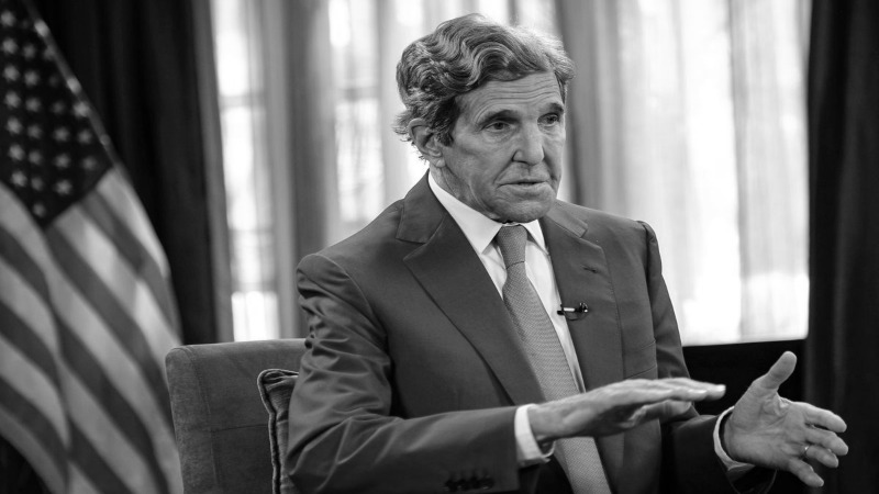 Intervention de John KERRY pour bloomberg ©Bloomberg