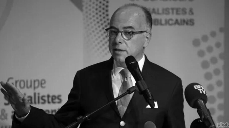 Intervention de Bernard Cazneuve lors dela journée du PS ©SIPA