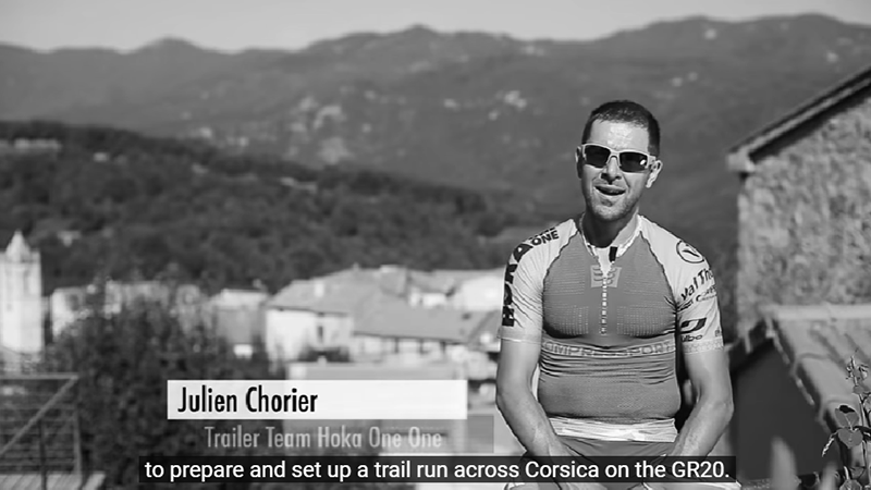 Intervention de Julien CHORIER pour Traversée du GR20 ©Julien CHORIER