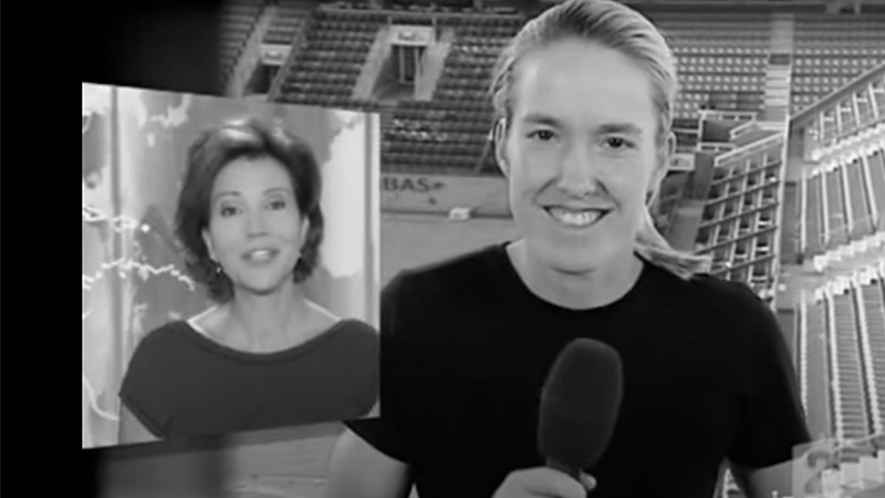 Intervention de Justine HENIN pour INA ©INA