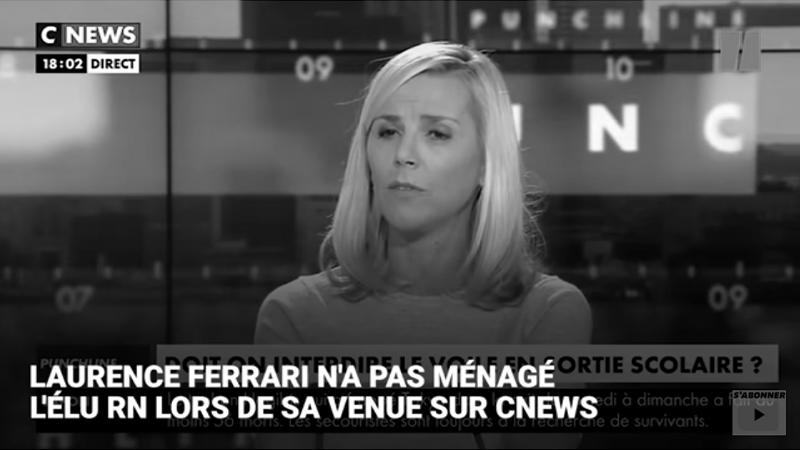 Intervention de Laurence FERRARI pour Le Huffpost ©Huffpost