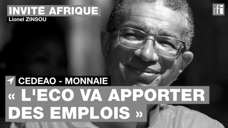 Intervention de Lionel ZINSOU pour RFI ©RFI