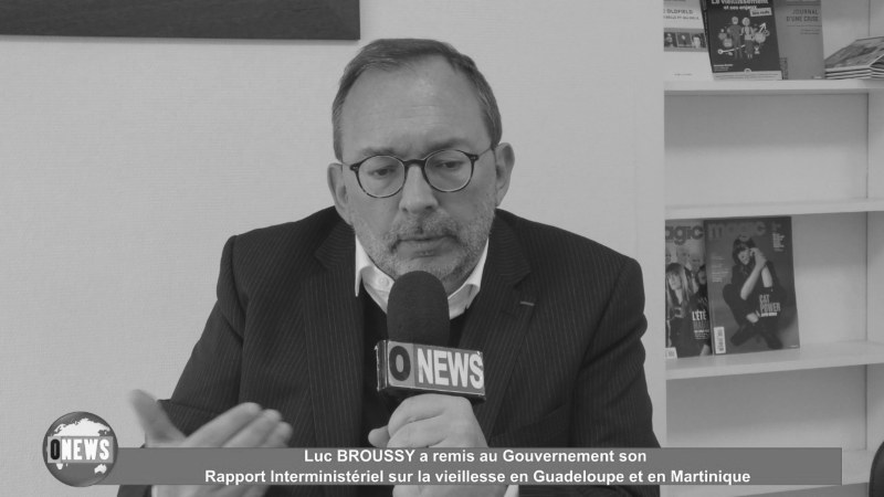 Intervention de Luc BROUSSY pour Outremere News ©Outremere News