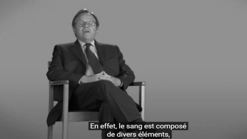 Intervention de Luc DOUAY pour INSERM ©INSERM