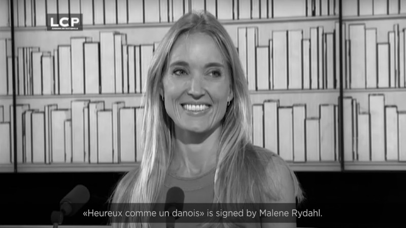 Intervention de Malene RYDAHL pour LCP ©LCP