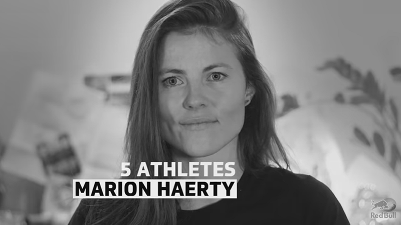 Intervention de Marion HAERTY pour Red Bull Snow ©Red Bull Snow