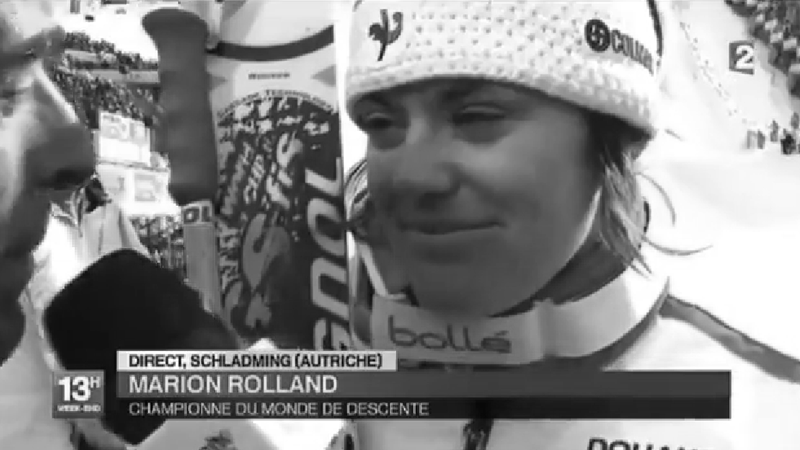 Intervention de Marion ROLLAND pour france 2 ©france 2