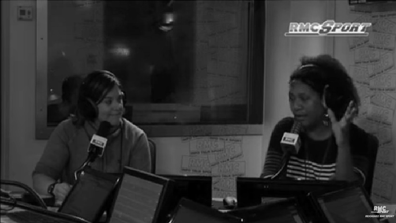 Intervention de Marion ROLLAND pour RMC Spoty ©RMC Spoty