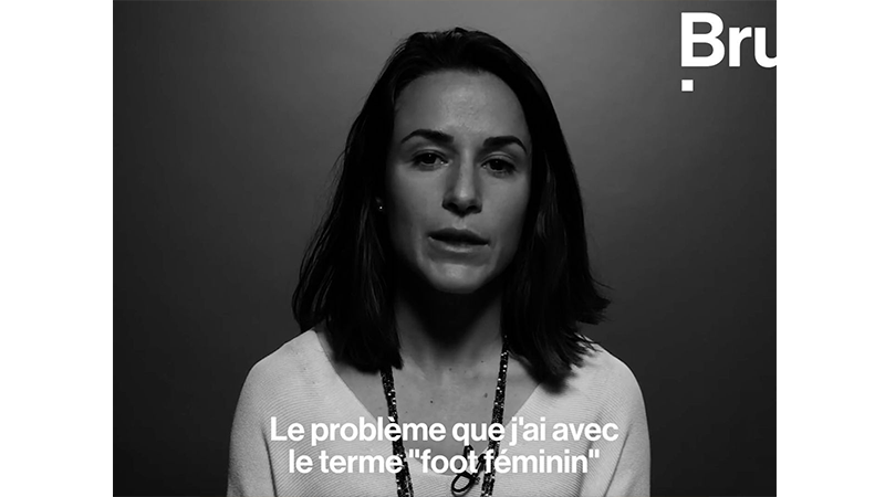 Intervention de Mélissa PLAZA pour Brut ©Brut