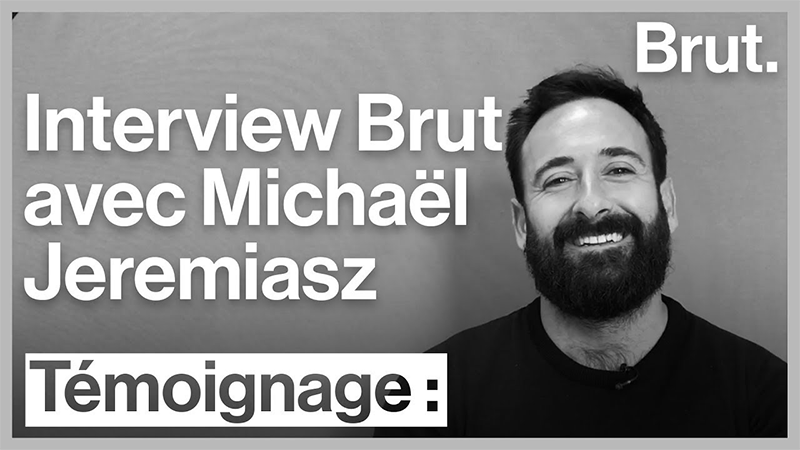 Intervention de Michael JEREMIASZ pour Brut ©Brut
