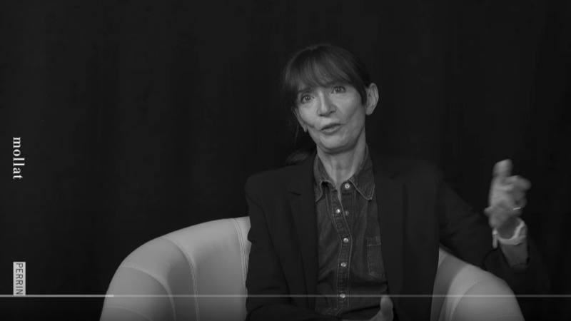 Intervention de Nicole BACHARAN pour la librairie mollat ©librairie mollat