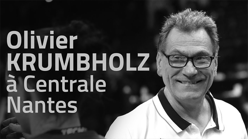 Intervention de Olivier KRUMBHOLZ pour Centrale Nantes ©Centrale Nantes