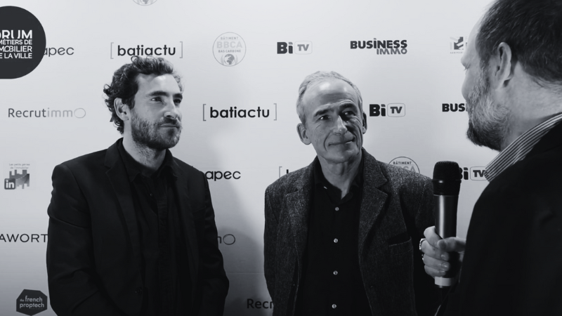 Interview d'Olivier KRETZ et Martin KRETZ par Business Immo ©Business Immo