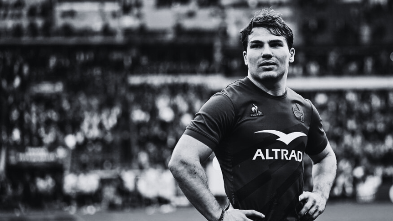 Participation de Antoine DUPONT à un match du XV de France ©Icon Sport