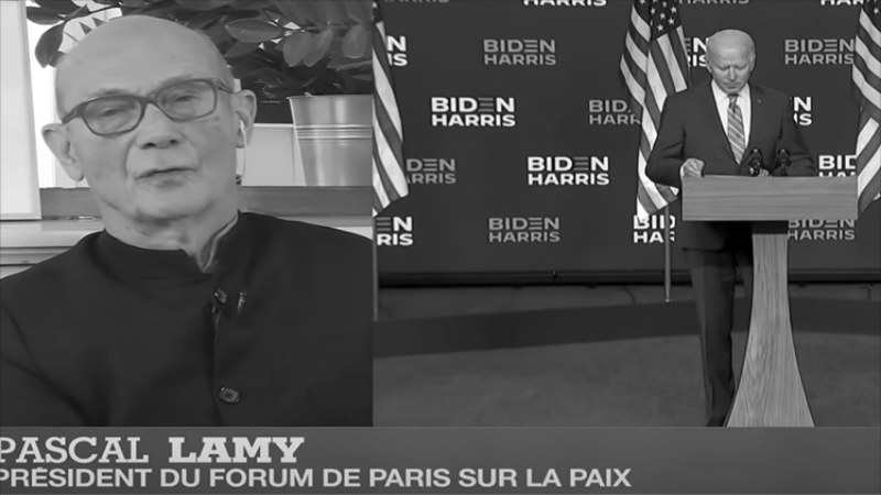 Intervention de Pascal LAMY pour FRANCE 24 ©FRANCE 24