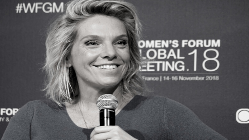 Intervention de Peggy BOUCHET à la plénière du Women’s Forum ©Women'sForum