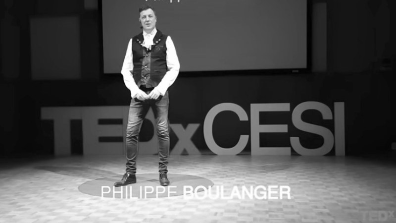 Intervention de Philippe BOULANGER pour TEDxCESI ©TEDxCESI