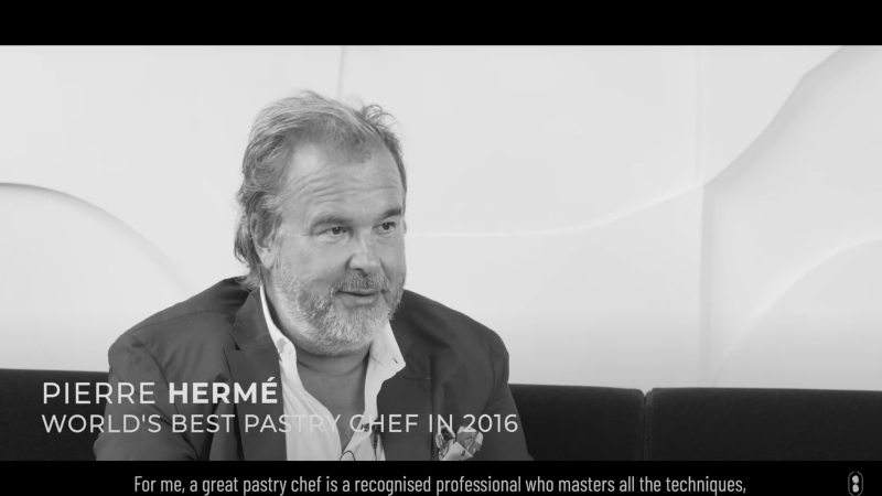 Intervention de Pierre HERMÉ pour Lartisien ©Grand Luxury Group