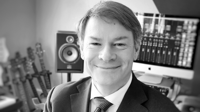 Portrait de Frédéric PARMENTIER dans son studio ©Frédéric PARMENTIER