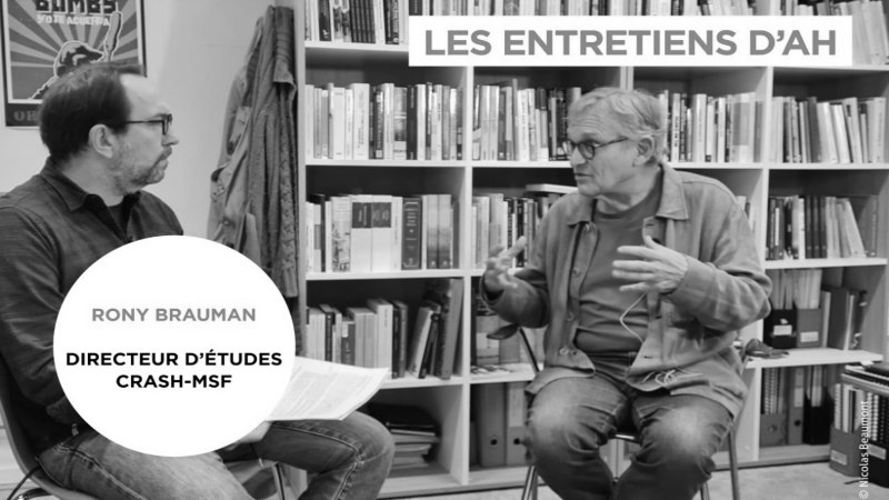 Intervention de Rony BRAUMAN pour Alternatives Humanitaires ©Alternatives Humanitaires