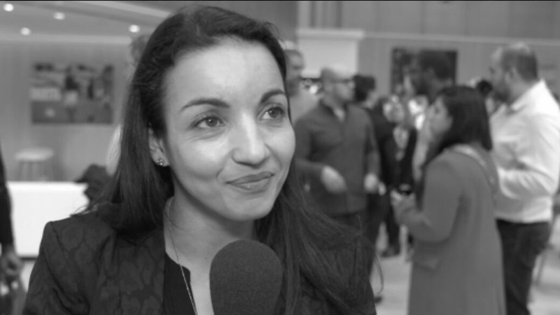 Intervention de Sarah OURAHMOUNE pour Télé Loisirs ©Télé Loisirs
