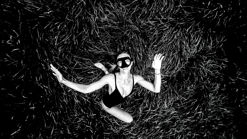 Shooting d'Alice Modolo en Plongée, ©Alice Modolo