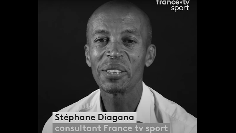 Intervention de Stéphane DIAGANA France TV sport ©France TV sport