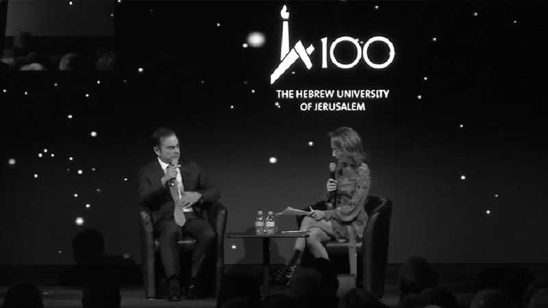 Intervention de Stéphanie ANTOINE pour Interview avec Carlos Ghosn ©EuropeanOffice