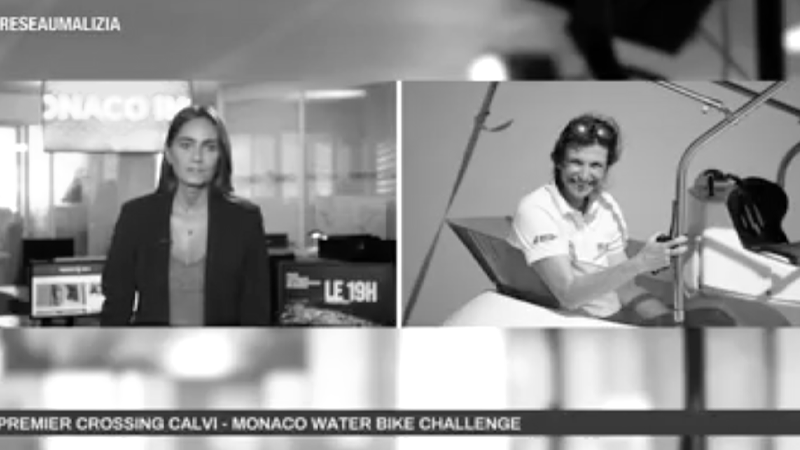 Intervention de Stephanie GEYER BARNEIX pour Monaco Info ©Monaco Info